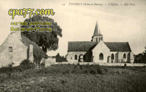 Vignely (Seine-et-Marne) - L&rsquo;Eglise