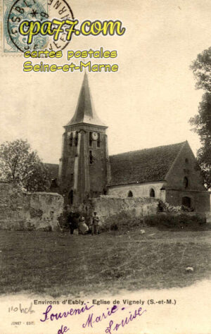 Vignely (Seine-et-Marne) - L&rsquo;Eglise