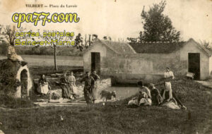 Vilbert (Seine-et-Marne) - Place du Lavoir