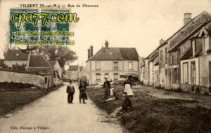 Vilbert (Seine-et-Marne) - Rue des Chaumes