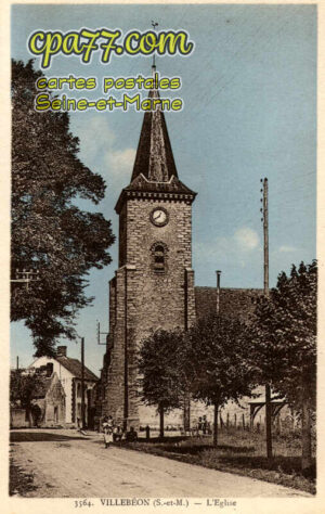 Villebéon (Seine-et-Marne) - L&rsquo;Eglise