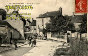 Villemaréchal (Seine-et-Marne) - Route de Nemours