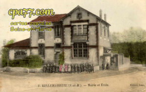 Villemareuil (Seine-et-Marne) - Mairie et Ecole