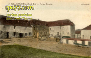 Villemareuil (Seine-et-Marne) - Ferme Masson