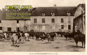 Villemareuil (Seine-et-Marne) - Ferme de Villemareuil