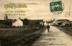 Villemer (Seine-et-Marne) - Entrée du Pays – route de Nemours
