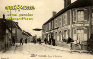 Villemer (Seine-et-Marne) - Route de Montereau