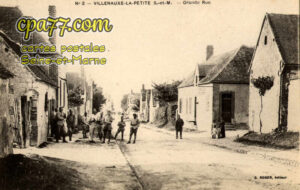 Villenauxe La Petite (Seine-et-Marne) - Grande Rue
