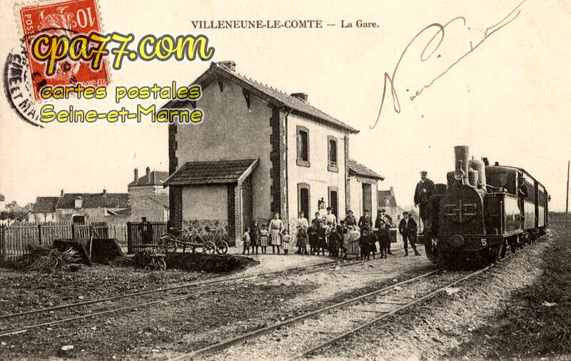 Villeneuve Le Comte (Seine-et-Marne) - La Gare