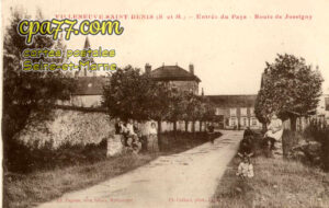 Villeneuve St Denis (Seine-et-Marne) - Entrée du Pays – Route de Jossigny