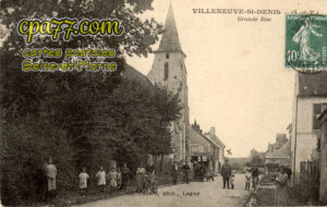 Villeneuve St Denis (Seine-et-Marne) - Grande Rue