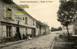 Villeneuve Sous Dammartin (Seine-et-Marne) - Chemin de Thieux