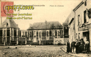 Villeneuve Sous Dammartin (Seine-et-Marne) - Place du Château