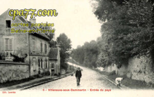 Villeneuve Sous Dammartin (Seine-et-Marne) - Entrée du pays