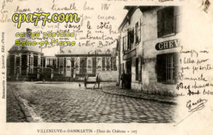 Villeneuve Sous Dammartin (Seine-et-Marne) - Place du Château – 107