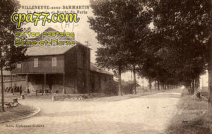 Villeneuve Sous Dammartin (Seine-et-Marne) - La Râperie et Route de Paris