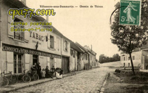 Villeneuve Sous Dammartin (Seine-et-Marne) - Chemin de Thieux
