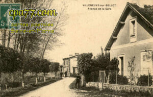 Villeneuve Sur Bellot (Seine-et-Marne) - Avenue de la Gare