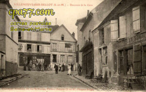 Villeneuve Sur Bellot (Seine-et-Marne) - Descente de la Gare
