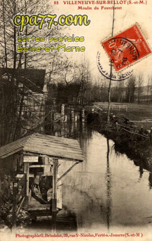 Villeneuve Sur Bellot (Seine-et-Marne) - Moulin de Fourcheret