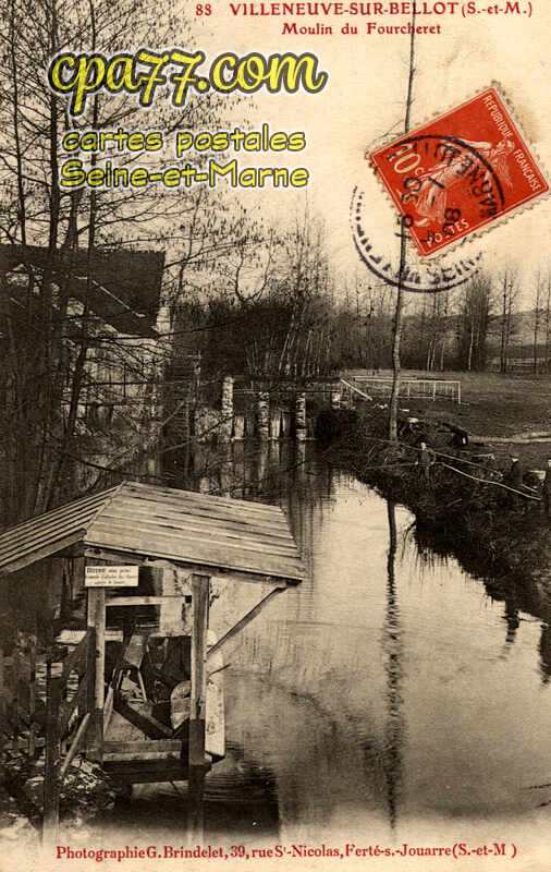 Villeneuve Sur Bellot (Seine-et-Marne) - Moulin de Fourcheret