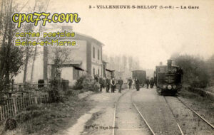 Villeneuve Sur Bellot (Seine-et-Marne) - La Gare