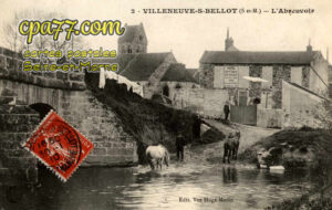 Villeneuve Sur Bellot (Seine-et-Marne) - L’Abreuvoir