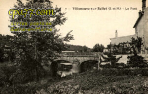 Villeneuve Sur Bellot (Seine-et-Marne) - Le Pont