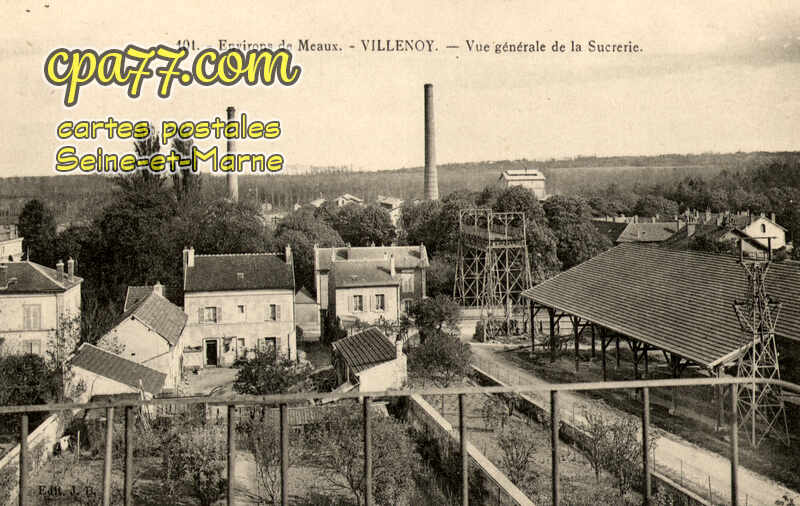 Villenoy (Seine-et-Marne) - Environs de Meaux – Vue générale de la Sucrerie