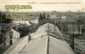 Villenoy (Seine-et-Marne) - Vue panoramique prise du four à chaux de la Sucrerie