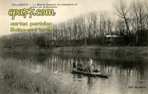 Villenoy (Seine-et-Marne) - La Marne Station du Transporteur aérien de la Sucrerie