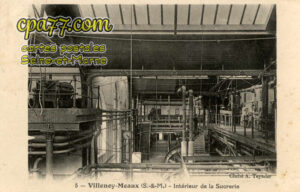 Villenoy (Seine-et-Marne) - Intérieur de la Sucrerie