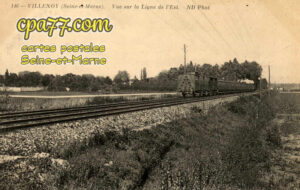 Villenoy (Seine-et-Marne) - Vue sur la Ligne de l&rsquo;Est