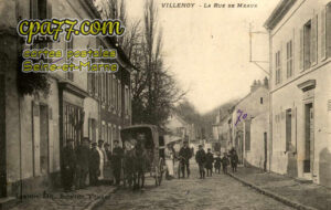 Villenoy (Seine-et-Marne) - La Rue de Meaux