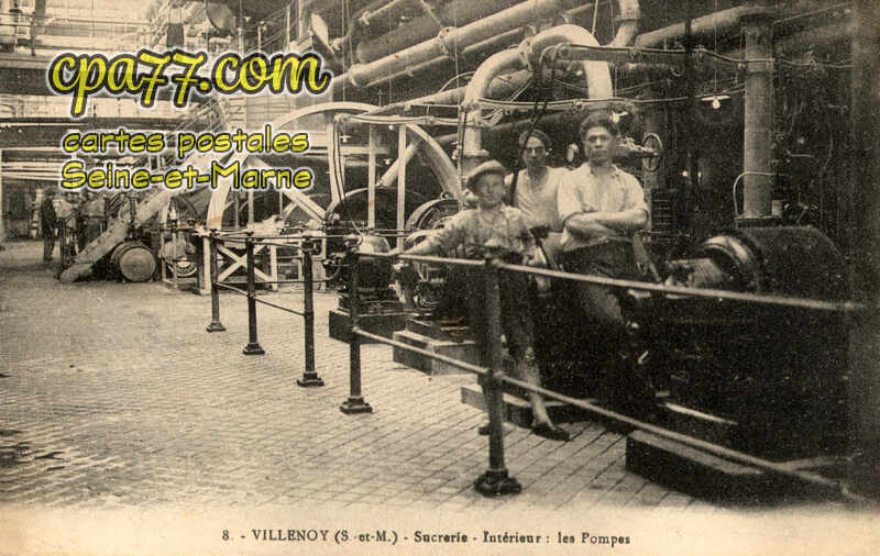 Villenoy (Seine-et-Marne) - Sucrerie – Intérieur : les Pompes