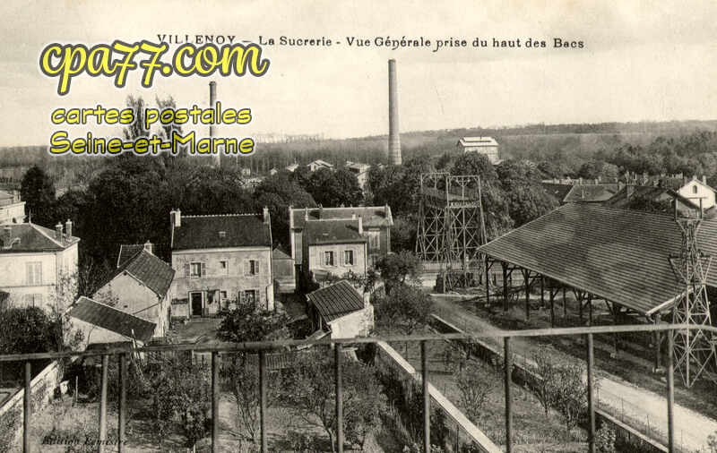 Villenoy (Seine-et-Marne) - La Sucrerie – Vue générale prise du haut des Bacs