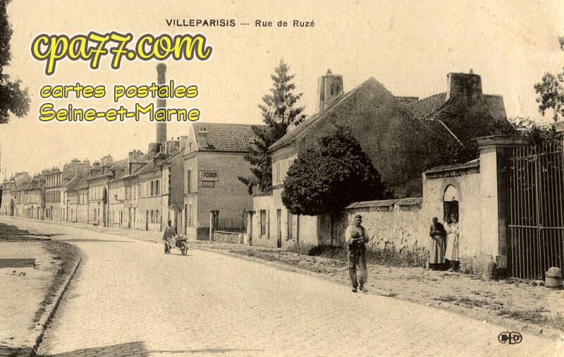 Villeparisis (Seine-et-Marne) - Rue de Ruzé