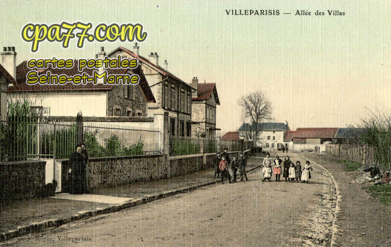 Villeparisis (Seine-et-Marne) - Allée des Villas