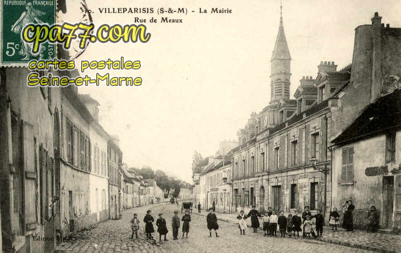 Villeparisis (Seine-et-Marne) - La Mairie – Rue de Meaux