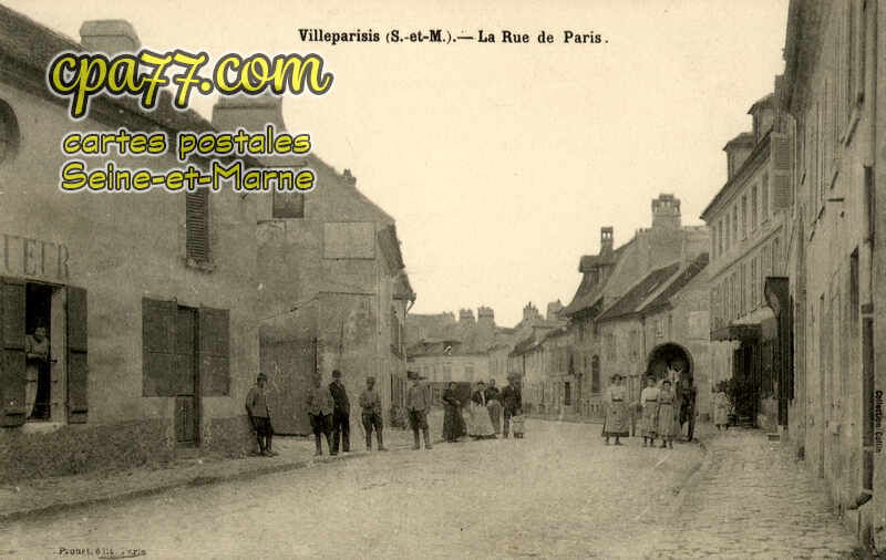 Villeparisis (Seine-et-Marne) - La Rue de Paris