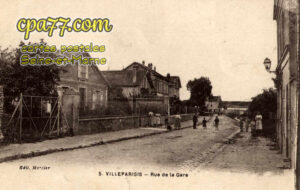 Villeparisis (Seine-et-Marne) - Rue de la Gare