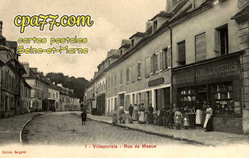 Villeparisis (Seine-et-Marne) - Rue de Meaux