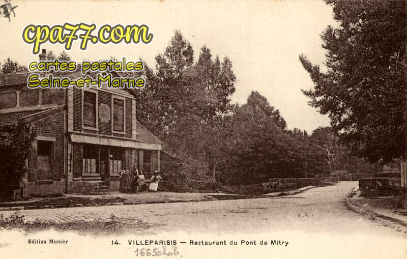 Villeparisis (Seine-et-Marne) - Restaurant du Pont de Mitry