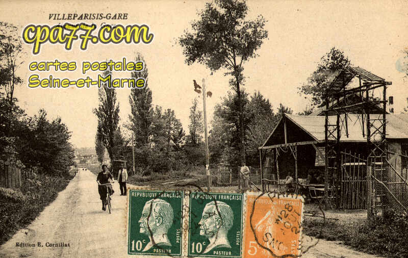 Villeparisis (Seine-et-Marne) - Avenue de la Gare