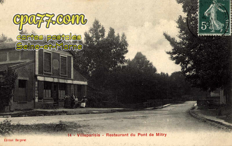 Villeparisis (Seine-et-Marne) - Restaurant du Pont de Mitry