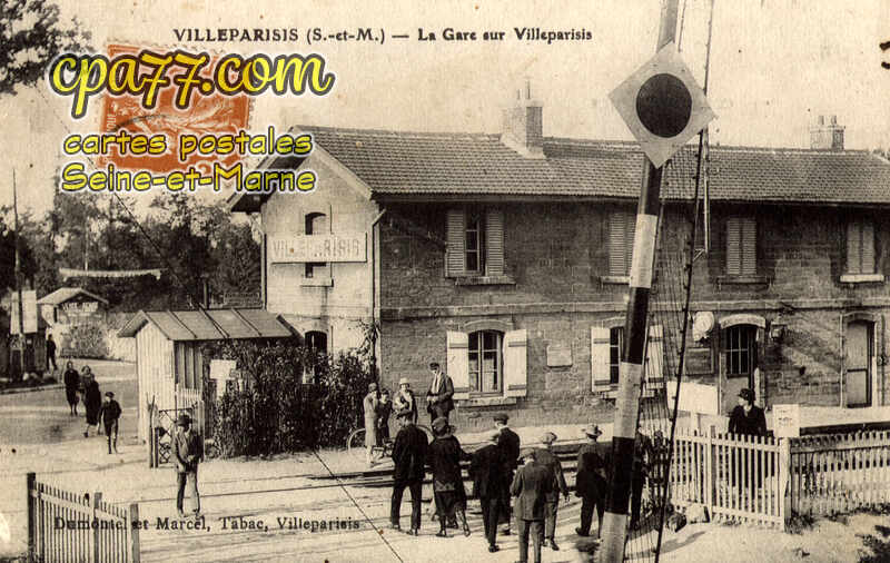 Villeparisis (Seine-et-Marne) - La Gare sur Villeparisis