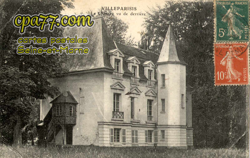 Villeparisis (Seine-et-Marne) - Château vu de derrière