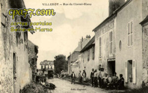 Villeroy (Seine-et-Marne) - Rue duCheval-Blanc