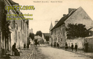 Villeroy (Seine-et-Marne) - Route de Charny