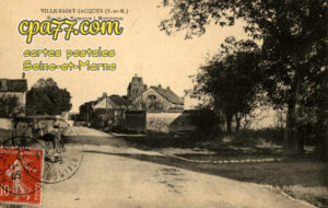 Ville St Jacques (Seine-et-Marne) - Route de Nemours à Montereau